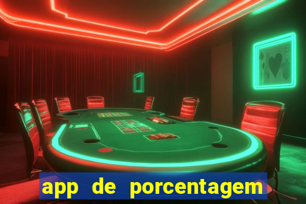 app de porcentagem de jogos slots